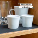 Porcelanowe filiżanki do espresso z magnesem 2 szt. czarne – Silwy