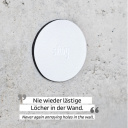 Podkładki Magnet Nano-Gel Ø 7,5 cm białe 4 szt. – Silwy