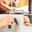 Podkładki Magnet Nano-Gel Ø 7,5 cm białe 4 szt. – Silwy