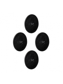 Podkładki Magnet Nano-Gel Ø 7,5 cm czarne 4 szt. – Silwy