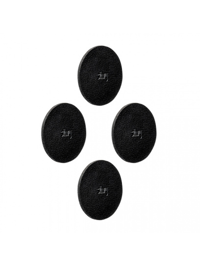 Podkładki Magnet Nano-Gel Ø 7,5 cm czarne 4 szt. – Silwy