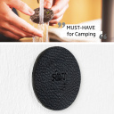 Podkładki Magnet Nano-Gel Ø 6,5 cm czarne 4 szt. – Silwy