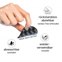 Podkładki Magnet Nano-Gel Ø 5,0 cm białe 4 szt. – Silwy