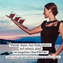 Magnetyczne kubki PEARL GREY do podróży 2 szt. szare – Silwy