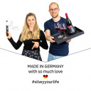 Uniwersalne płytki magnetyczne montażowe białe 2 szt. – Silwy