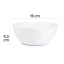 Magnetyczne miski SUPER MAGNET do przekąsek 2 szt. białe – Silwy