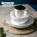 Magnetyczne miski SUPER MAGNET do przekąsek 2 szt. białe – Silwy