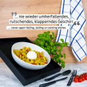 Magnetyczna miska do podróży biała – Silwy