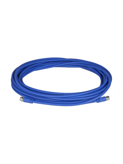 Elastyczny kabel koncentryczny Flex z wtykami F Ø5,6 mm 10 m - Megasat