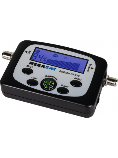 Miernik sygnału satelitarnego SF-210 do ustawiania anten SAT - Megasat