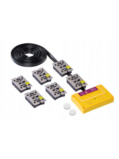 Ultradźwiękowy odstraszacz gryzoni 12 V Marder-Stop&Go 7P-Clip 110 dB