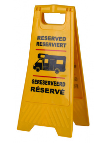 Tabliczka „Rezerwacja” do postawienia - Carbest