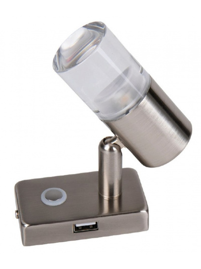 Reflektor lampka z przełącznikiem dotykowym + port USB LED 12 V - Carbest