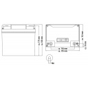 Akumulator LiFePO4 50 Ah z Bluetooth - Carbest