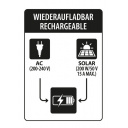 Przenośna stacja zasilania 1000 W 80 Ah - Carbest