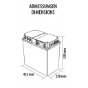 Przenośna stacja zasilania 1000 W 80 Ah - Carbest