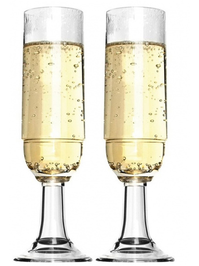 Kieliszki do szampana St. Tropez składane 210 ml 2 szt. - Camp4