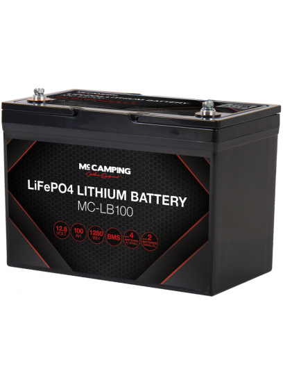 Akumulator LiFePO4 MC-LB100 12,8 V 100 Ah - McCamping