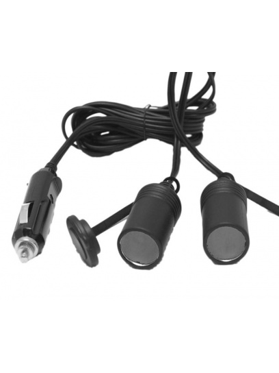 Rozdzielacz gniazda zapalniczki 12/24 V - Carbest