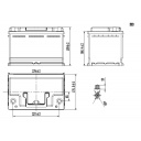 Akumulator LiFePO4 12 V pod fotel VW - Carbest