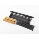 Stolik bambusowy na kółkach 140 x 80 cm MENDOZA - Camp4