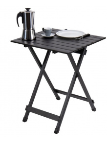 Stół turystyczny aluminiowy Single Black 50x50 cm - Camp4