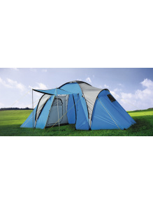 Namiot rodzinny Creastone Peak 4-osobowy, szary – RTent