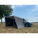 Zadaszenie przeciwsłoneczne Mauritius 300 x 300 cm, ciemnoszare – RTent