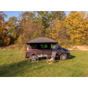 Zadaszenie przeciwsłoneczne Mauritius 300 x 300 cm, jasnoszare – RTent