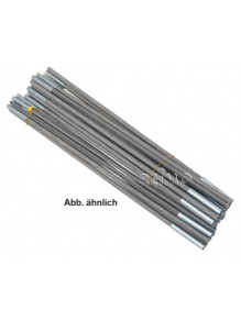 Zapasowe pręty diagonalne z włókna szklanego do Palm Beach 2 2,6 m 2 szt., czarne – RTent