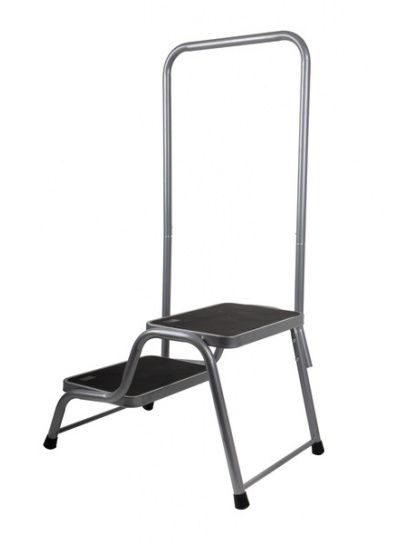 Stopień podwójny z poręczą 640 x 375 x 430 mm do kampera - Carbest