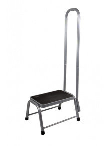 Stopień z poręczą 360 x 255 x 440 mm do kampera - Carbest