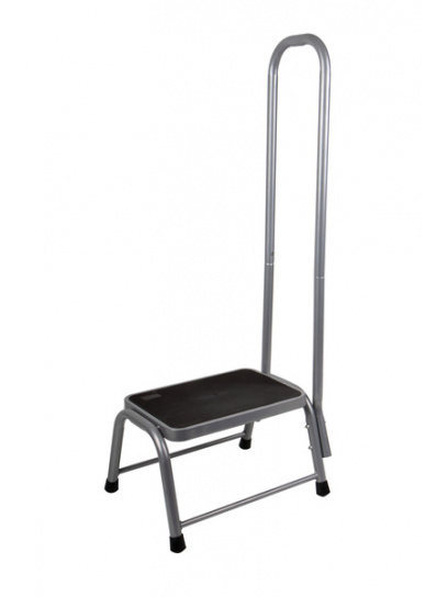 Stopień z poręczą 360 x 255 x 440 mm do kampera - Carbest