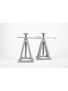 Aluminiowe podpory stabilizujące 28-43 cm (2 szt.) - Carbest