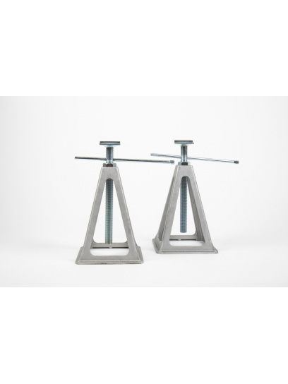 Aluminiowe podpory stabilizujące 28-43 cm (2 szt.) - Carbest