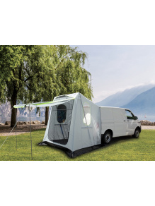 Namiot tylny Upgrade Dome Premium do VW T5/T6 (drzwi skrzydłowe), szary – RTent