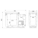 Chłodziarka kompresorowa CabCooler 15 - Carbest