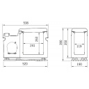 Chłodziarka kompresorowa CabCooler 8 l - Carbest