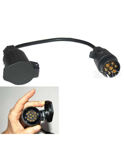 Adapter przewodu 7/13 pin 30 cm - Carbest