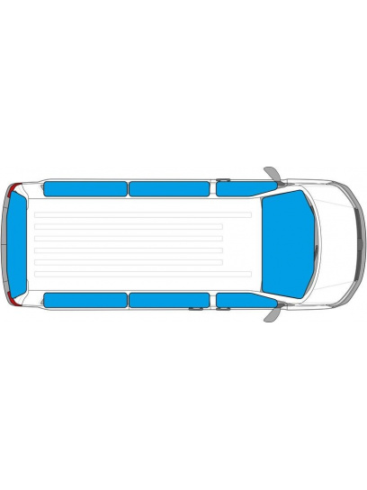 Maty termiczne Isoflex Ford Tourneo Custom 2012-2022 długi rozstaw osi - Carbest