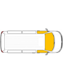Maty termiczne wewnętrzne Isoflex VW LT 1996-2006 - Carbest