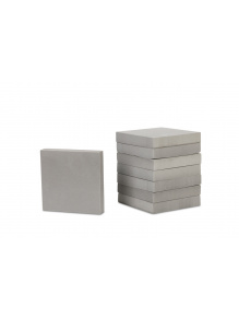 Podkładki ochronne 12 x 12 x 2 cm 8 szt., czarne – RTent