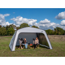 Ściana boczna z moskitierą do LINOSA 300 300 x 300 cm, szara – RTent