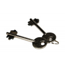 Sejf meblowy na klucz Tresor Rex 310x200x195 mm - Carbest