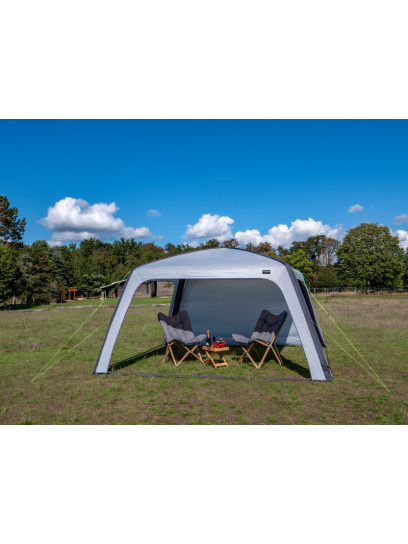 Ściana boczna pełna do LINOSA 350 350 x 350 cm, szara – RTent