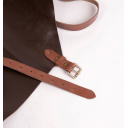 Fartuch grillowy skórzany brązowy - Holiday Travel