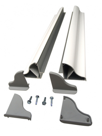 Spojler montażowy pod panel solarny do 410 mm zestaw - Carbest