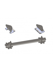 Zestaw adapterów podnośnika samochodowego Autolift do Iveco Daily od 2000 - Carbest