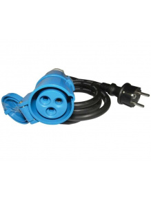 Przedłużacz, adapter Adaptor CEE/Schuko 150 cm (3x2,5 mm2) - Carbest