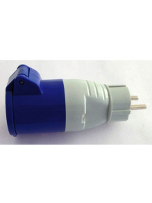 Adapter przejściówka złącze CEE/wtyczka Schuko krótkie - Carbest